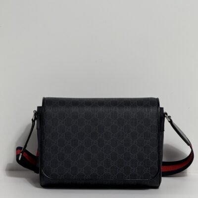 borsa a tracolla gg nero misura media