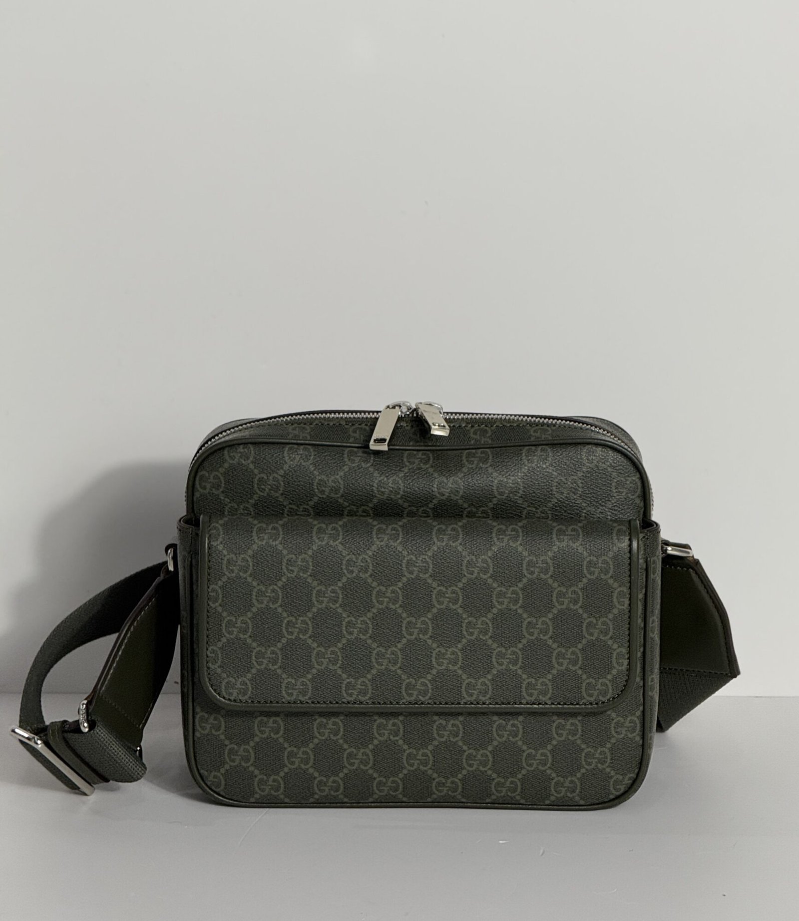 Borsa a tracolla con monogramma GG misura piccola