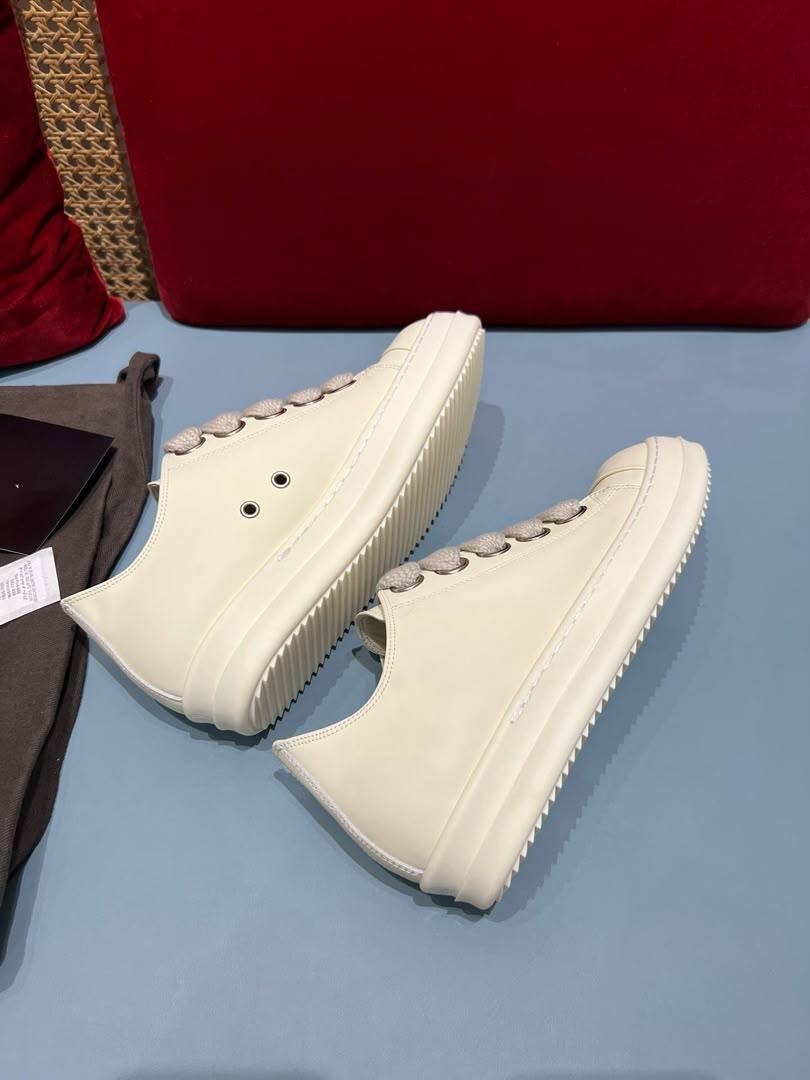 Rick Owens sneaker in pelle lacci grandi