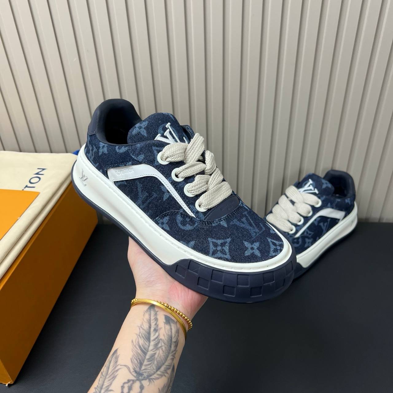 Louis Vuitton tilted