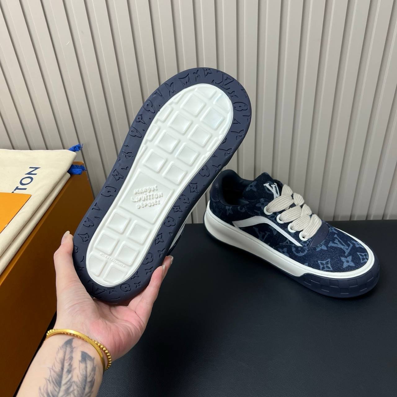 Louis Vuitton tilted