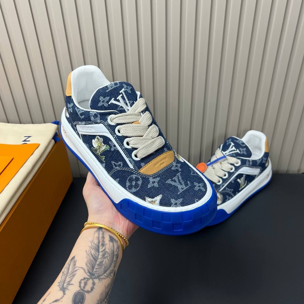 Louis Vuitton tilted