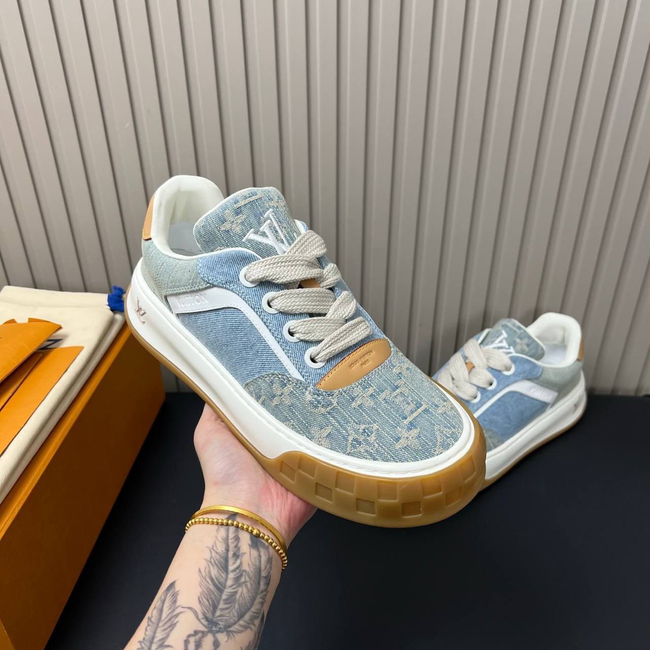 Louis Vuitton tilted