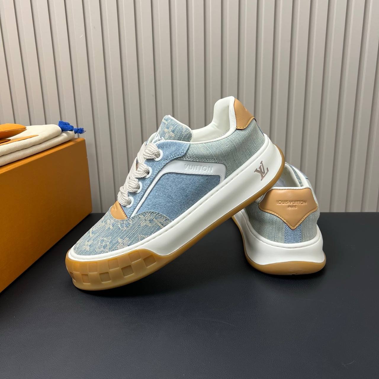 Louis Vuitton tilted